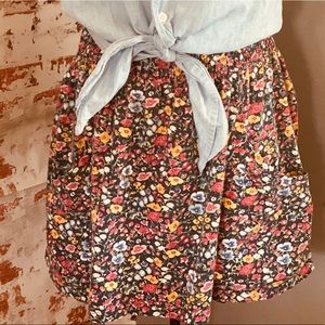 Cotton Floral Skirt